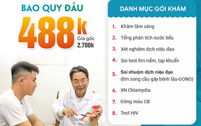 Chi phí chữa viêm bao quy đầu bao nhiêu tiền? Bảng giá mới nhất 2025