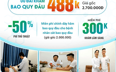Chi phí chữa dài bao quy đầu bao nhiêu tiền? Cập nhật bảng giá mới nhất năm 2025